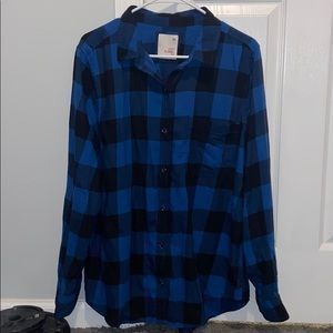 Womens buffalo plaid light flannel